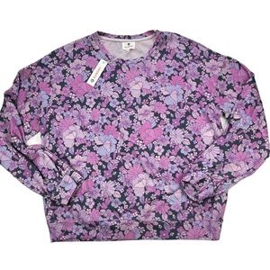 Sundry Mod Floral Sweatshirt, M, NWT